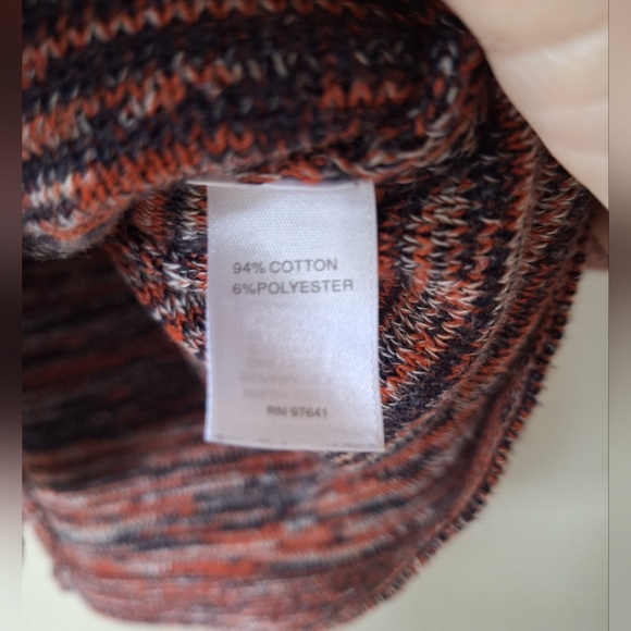 J.Jill Pure Womens Multicolored Knit Sweater Oversized Size S - Picture 4 of 5